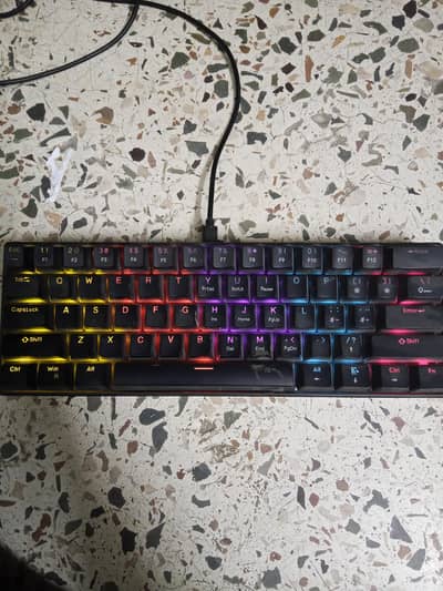 60 % keyboard mechanical red switches