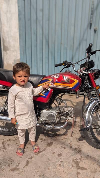 Honda Cd 70 24/25 model Brand New condition