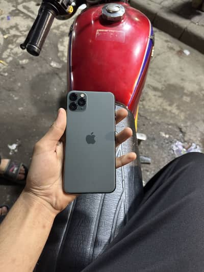 Iphone 11 pro max pta approved with box water pack