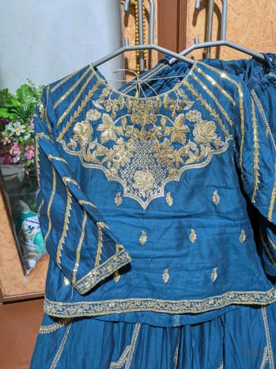 Lehnga with short kurti