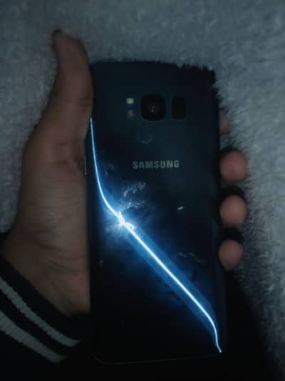 Samsung S8 pta approved skarached screen finger not available