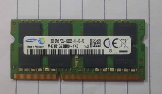 Laptop RAM 4GB / 8GB DDR3 & DDR4