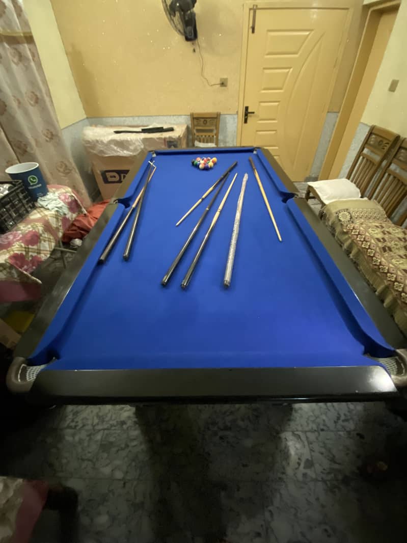 Snooker table 1
