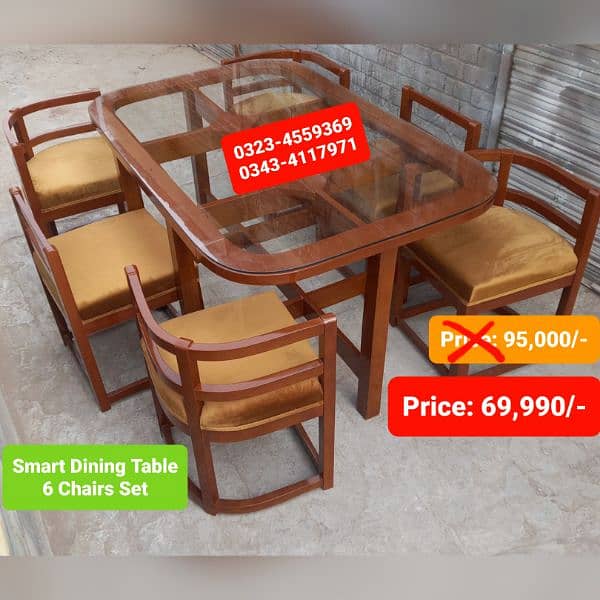 Dining table / Smart dining table / round table dining set / table 4