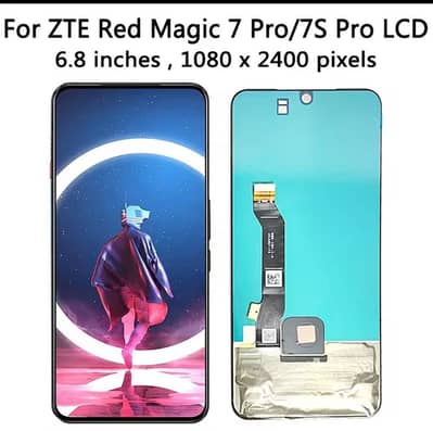 Red magic 7 pro. 18Gbram + 512Gb