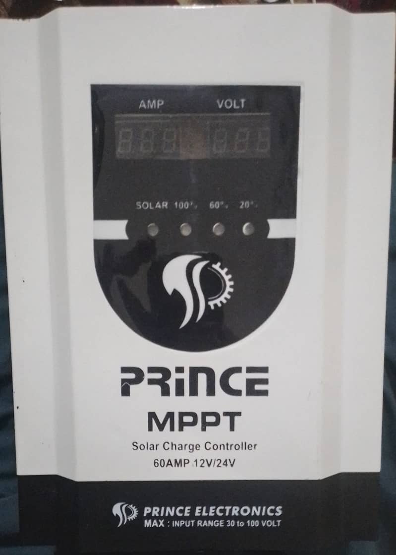 Prince 60Amp Charge controller 0