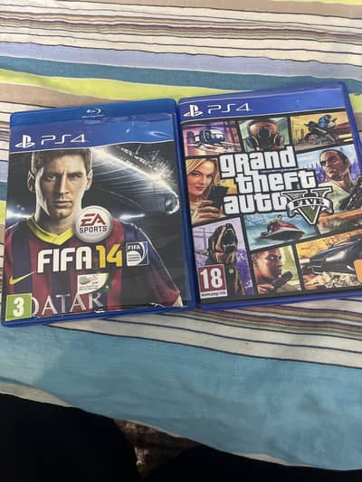 Fifa14 and Gta 5