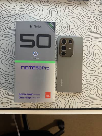 Infinix note 50 pro 10/10 - 12-256gb pta approved