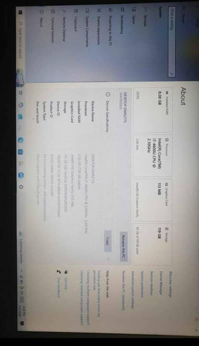 lenovo thinkpad x1  i7 4th generation