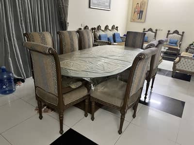 Dining Table - 8 seater Victorian style