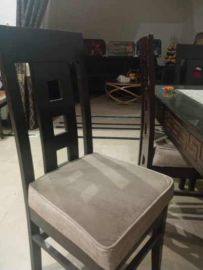 Very beautiful dining table made of wood