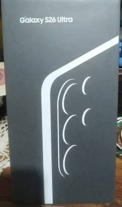Samsung s26 ultra 12/256 white with free gift a11 tab