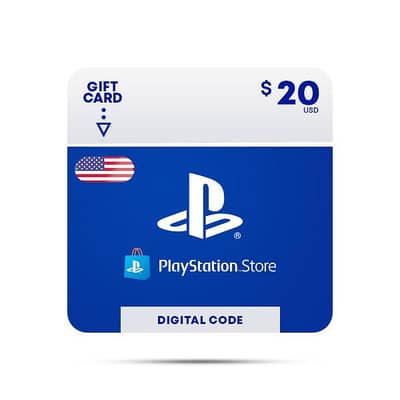 $20 PlayStation Store Gift Card USA Region [Digital Code]