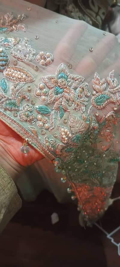 Very beautiful dress of hand work used once only
