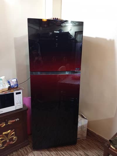 Haier Double Door Fridge - Stylish Glass Design | Excellent Cooling