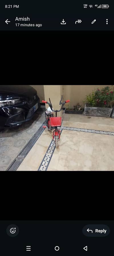 bahtreen Bache ki cycle