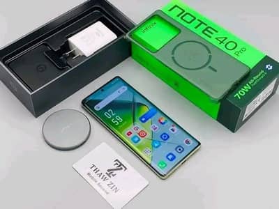 Infinix Note 40 12Gb Ram 256Gb Storage Pta Approved. 0325=3982=953