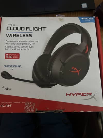 HyperX cloud flight wireless gaming headset