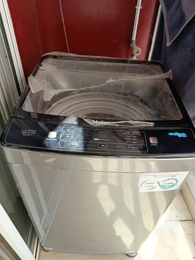 Used Haier fully automatic washing machine