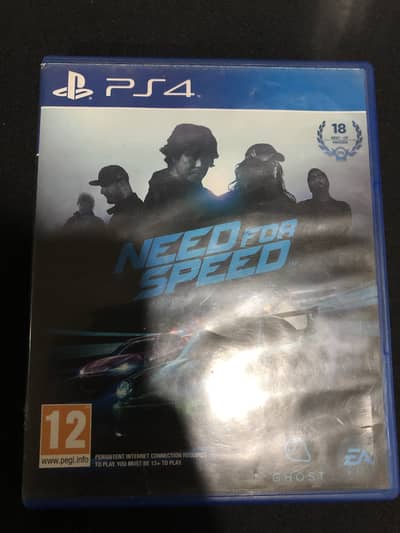 ps4 need for speed game disk