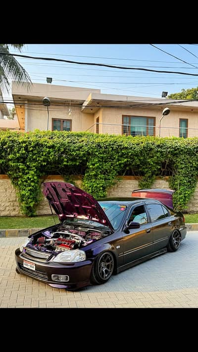 Honda civic ek (MULBERRY) for sell