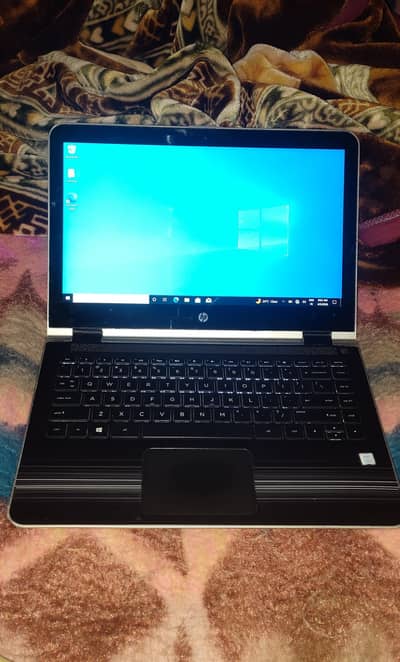 HP laptop for sale i3 7th generation with touch display plus charger