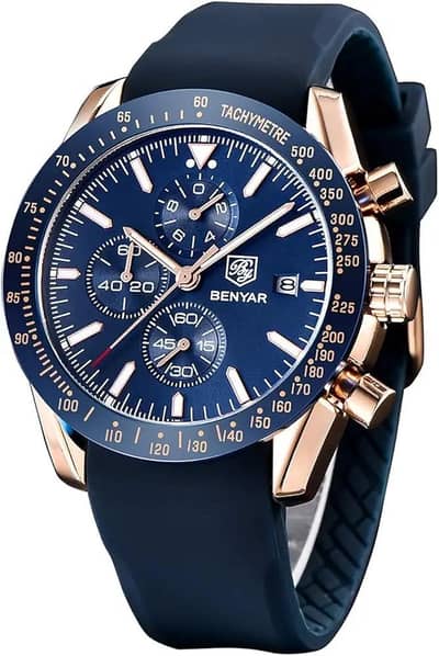 BENYAR Men's Luxury Chronograph Watch
