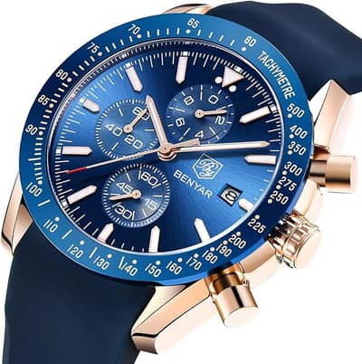 BENYAR Men's Luxury Chronograph Watch