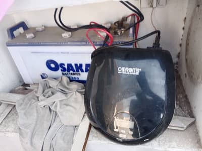 Omron's MPPT Solar Inverter (UPS) With Osaka 200 Amp. Battery