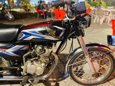 honda 125 new condition