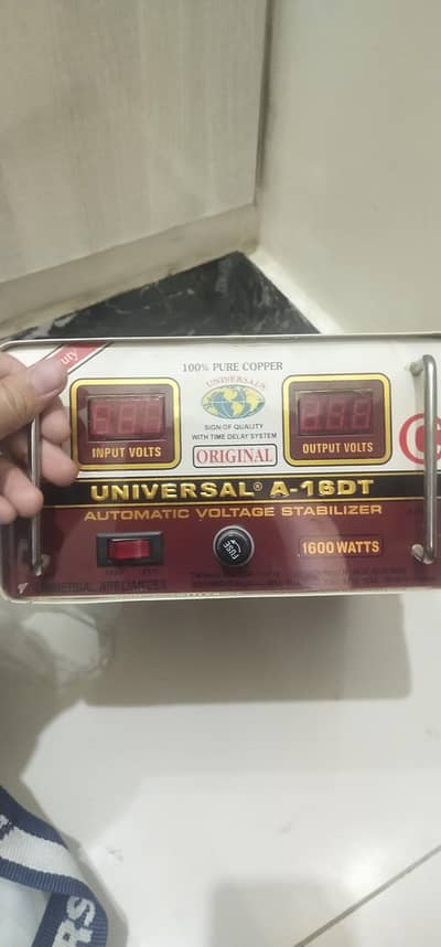 Stabilizer universal 1600 watt power