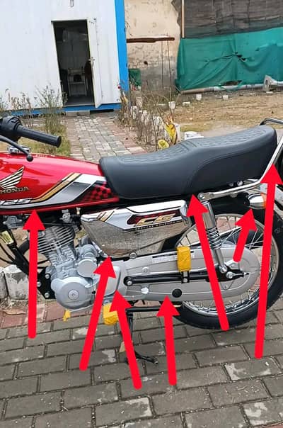 original saman for sell 125s self start 2026