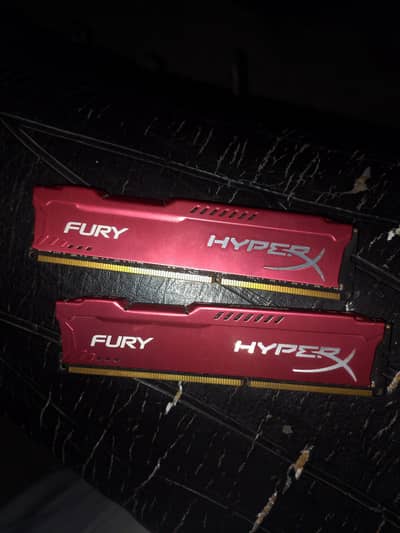 RAM Kingston HyperX Fury Red 8GB DDR3 RAM 1866MHz Desktop