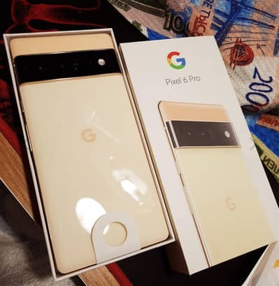 Google Pixel 6 Pro 12/256 Complete Box Urgent Sale Connect Wtp No