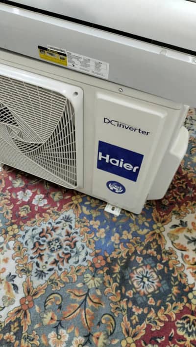Haier DC inverter 1.5 ton for sale. 0324=031=9647