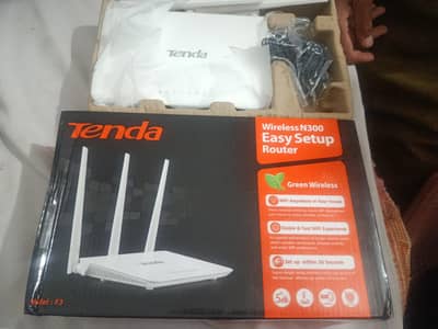 TENDA BRAND NEW WIRELESS N300-F3 ROUTER