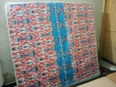 king size bed with new mattress