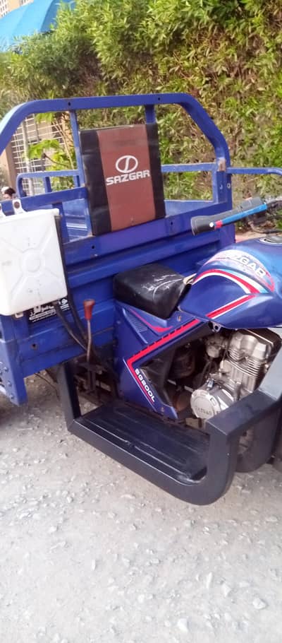 sazgar 200cc loader riksha complete document self start gadi