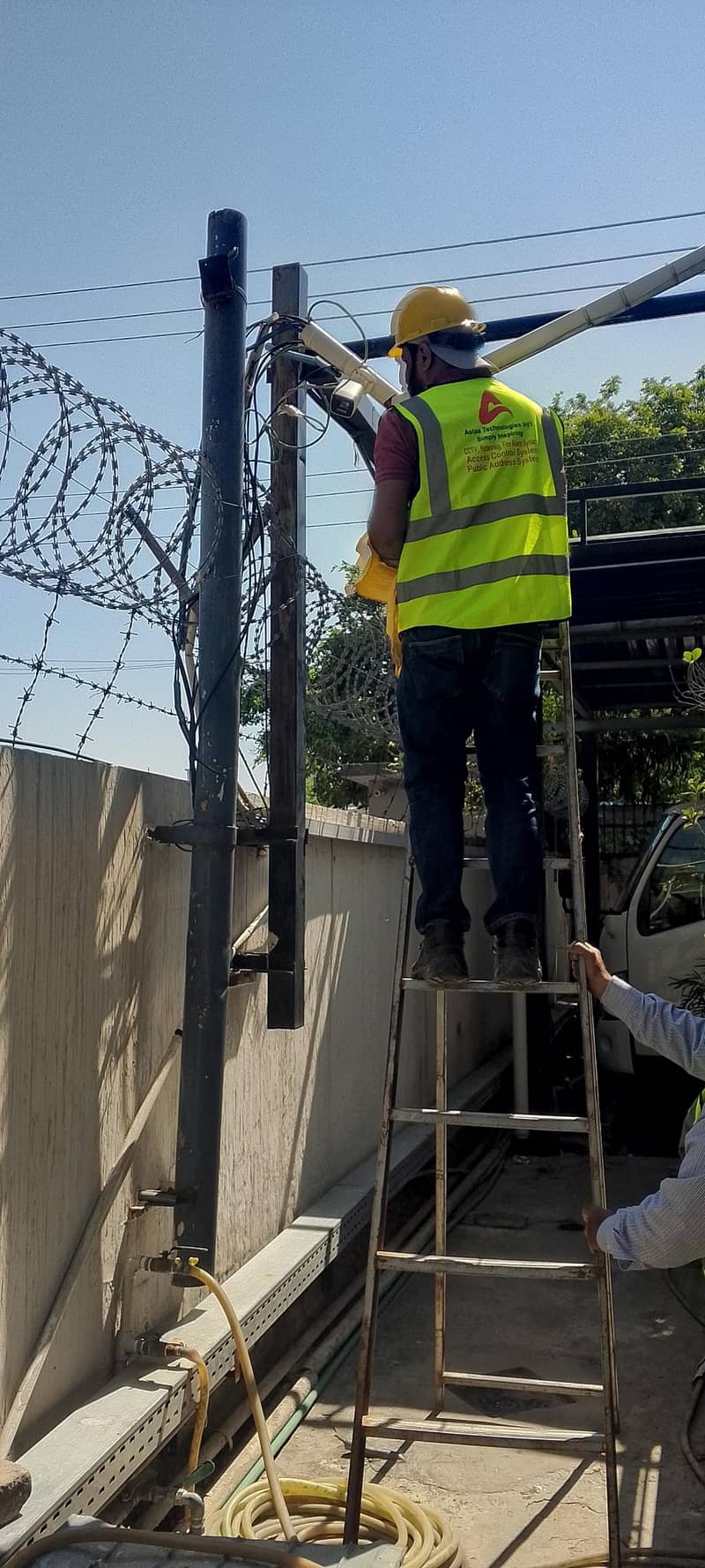 CCTV camera installation 3