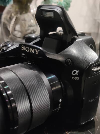 sony alpha a3500 mirror less dslr camera with 18-55 autofocus video