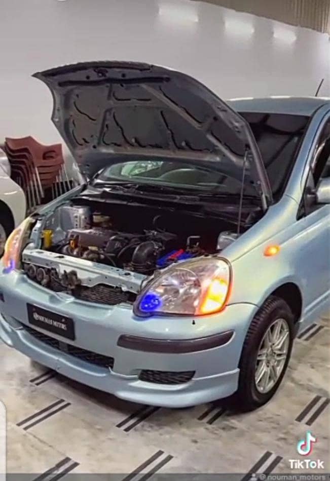 vitz 130cc convert 7