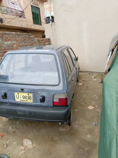 Mehran car,Lahore Transfered
