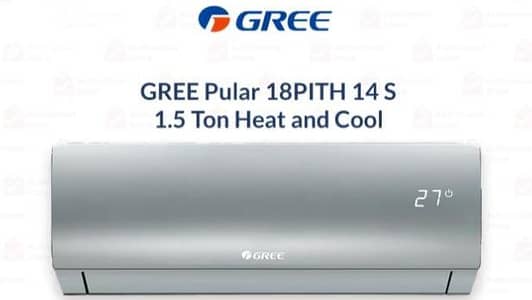 Gree Pular 1.5 Ton Inverter AC (Heat & Cool) – Brand New (Sealed Box)