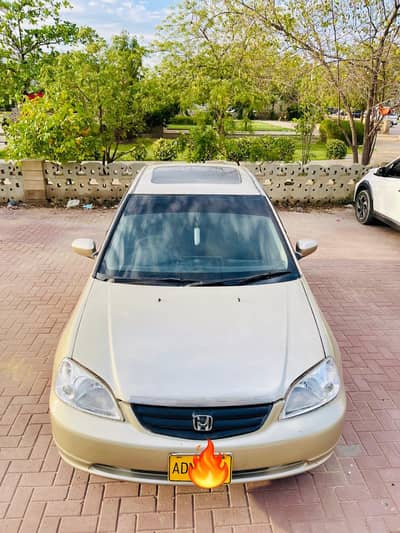 HONDA CIVIC 2001 FULL OPTION