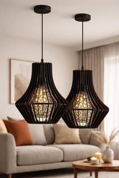 Elegant Hanging Fanoos Lamps – Warm Light Home Decor