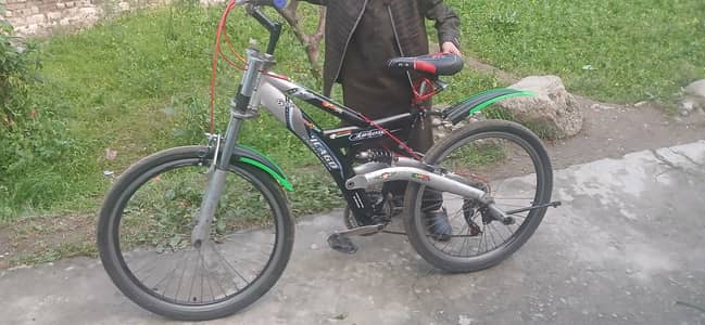 Type: Mountain Bike (MTB). Frame: Steel frame con