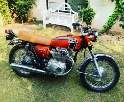 Honda CB350 (1972) — Fully Restored | Matching Numbers | Original Spec