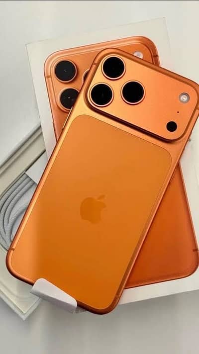 IPHONE 17 PRO MAX PTA APPROVED ORANGE COLOUR