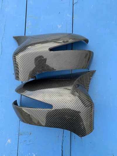 Civic Reborn Batman carbon fiber mirror covers