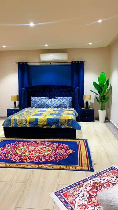 Daily basis 1bed ROM full furnished apartments safe and scour 100%coupe allow